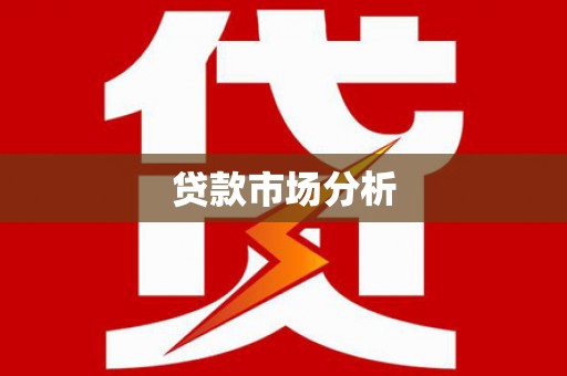 洋县贷款市场分析
