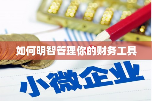 茂县如何明智管理你的财务工具
