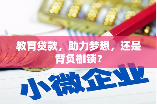 石嘴山教育贷款，助力梦想，还是背负枷锁？