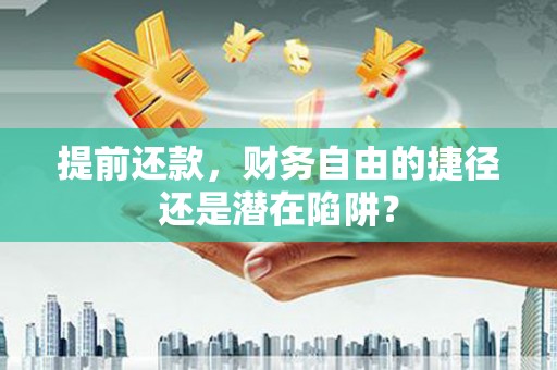 那玛夏提前还款，财务自由的捷径还是潜在陷阱？