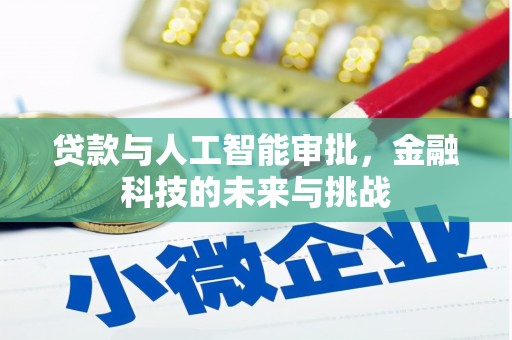 岷县贷款与人工智能审批，金融科技的未来与挑战