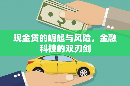 三元现金贷的崛起与风险，金融科技的双刃剑