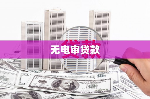 龙湾无电审贷款
