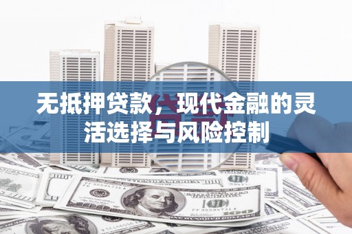 泰山无抵押贷款，现代金融的灵活选择与风险控制