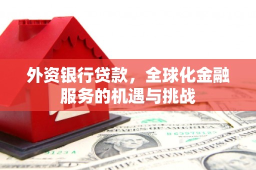 沁源外资银行贷款，全球化金融服务的机遇与挑战