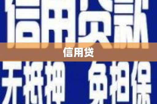 麻豆信用贷