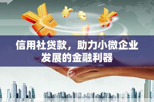 白云鄂博矿区信用社贷款，助力小微企业发展的金融利器