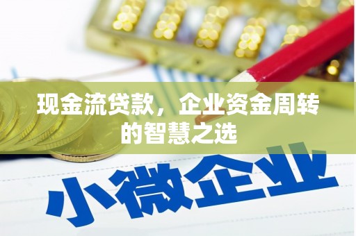 宜章现金流贷款，企业资金周转的智慧之选