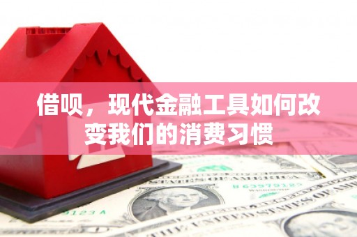 旌德借呗，现代金融工具如何改变我们的消费习惯