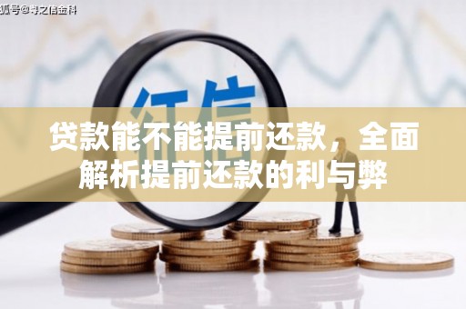 沈河贷款能不能提前还款，全面解析提前还款的利与弊