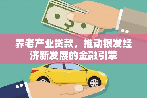 苏尼特右旗养老产业贷款，推动银发经济新发展的金融引擎