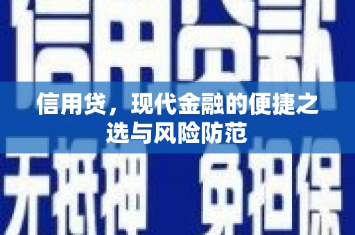 海伦信用贷，现代金融的便捷之选与风险防范