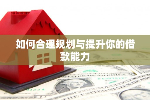佛冈如何合理规划与提升你的借款能力