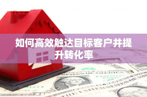 武汉如何高效触达目标客户并提升转化率
